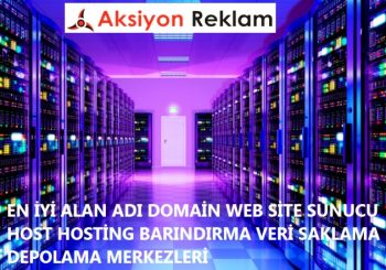 En iyi alan adı domain web site sunucu host hosting barındırma veri saklama depolama merkezleri