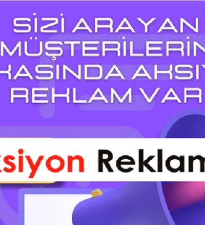 Marka ve isminizi her yerde duyuruyoruz